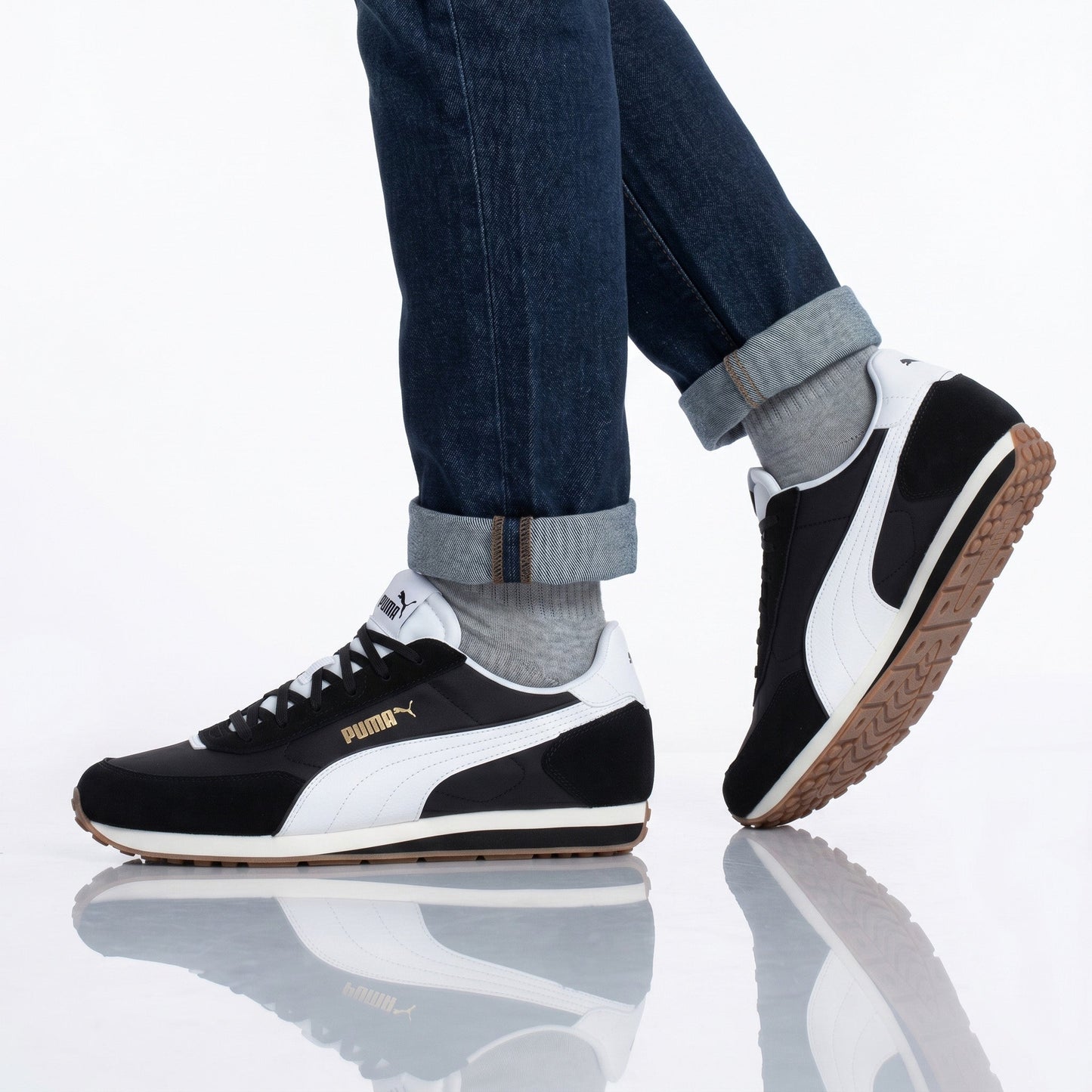 Puma ST Miler Rise - Herren Sneakers Schuhe Schwarz 402665-01