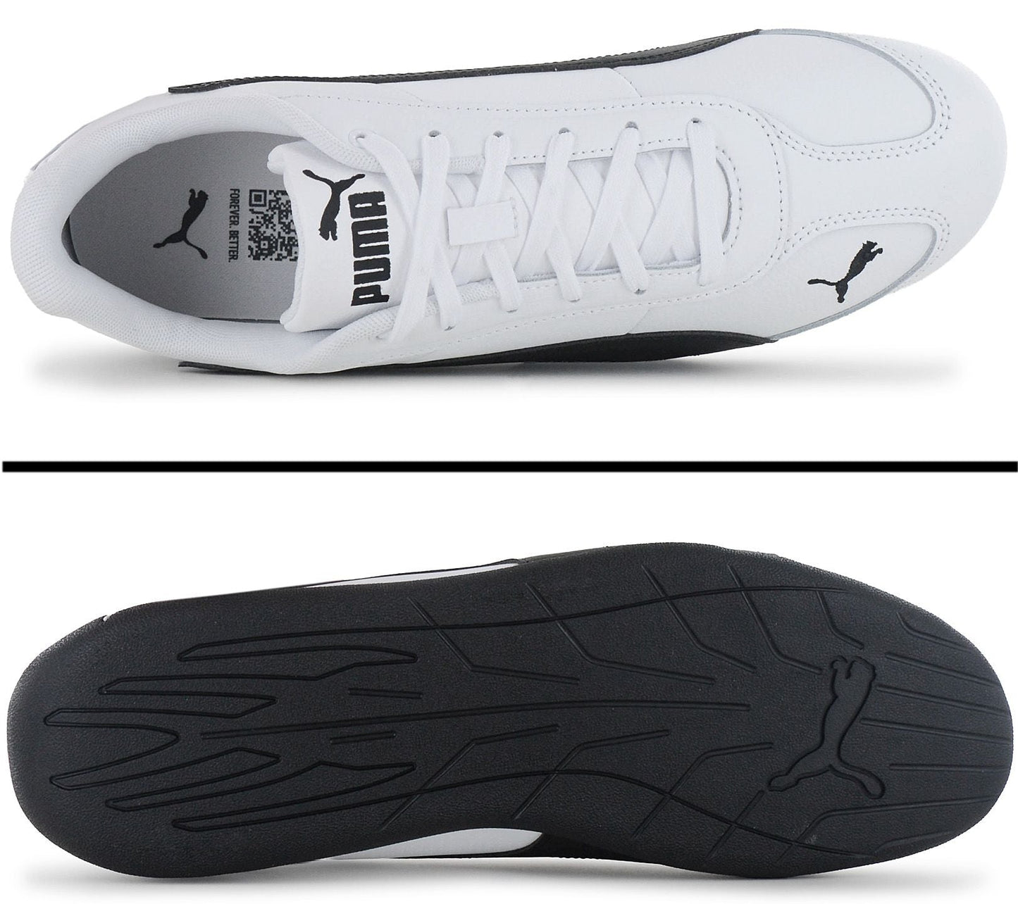 Puma Replicatch - Herren Sneakers Schuhe Leder Weiß 405096-02