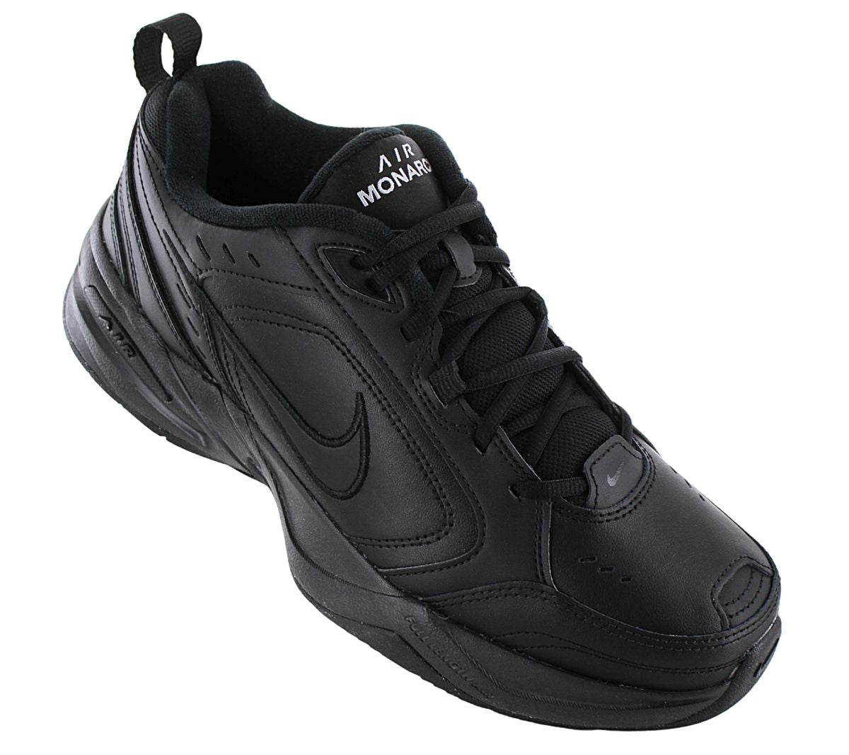 Nike Air Monarch IV - Herren Sneakers Schuhe Schwarz 415445-001