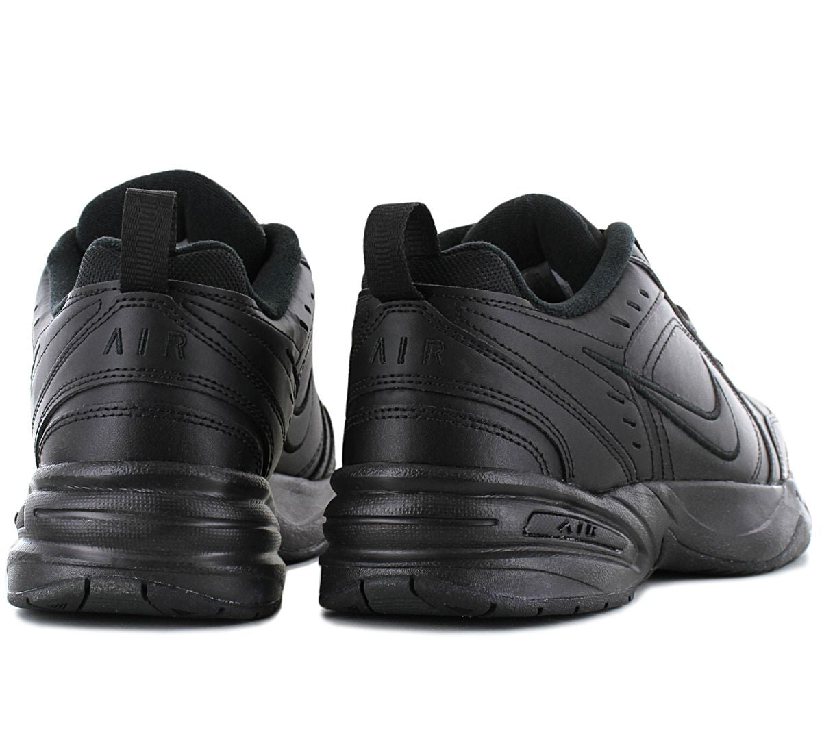 Nike Air Monarch IV - Herren Sneakers Schuhe Schwarz 415445-001