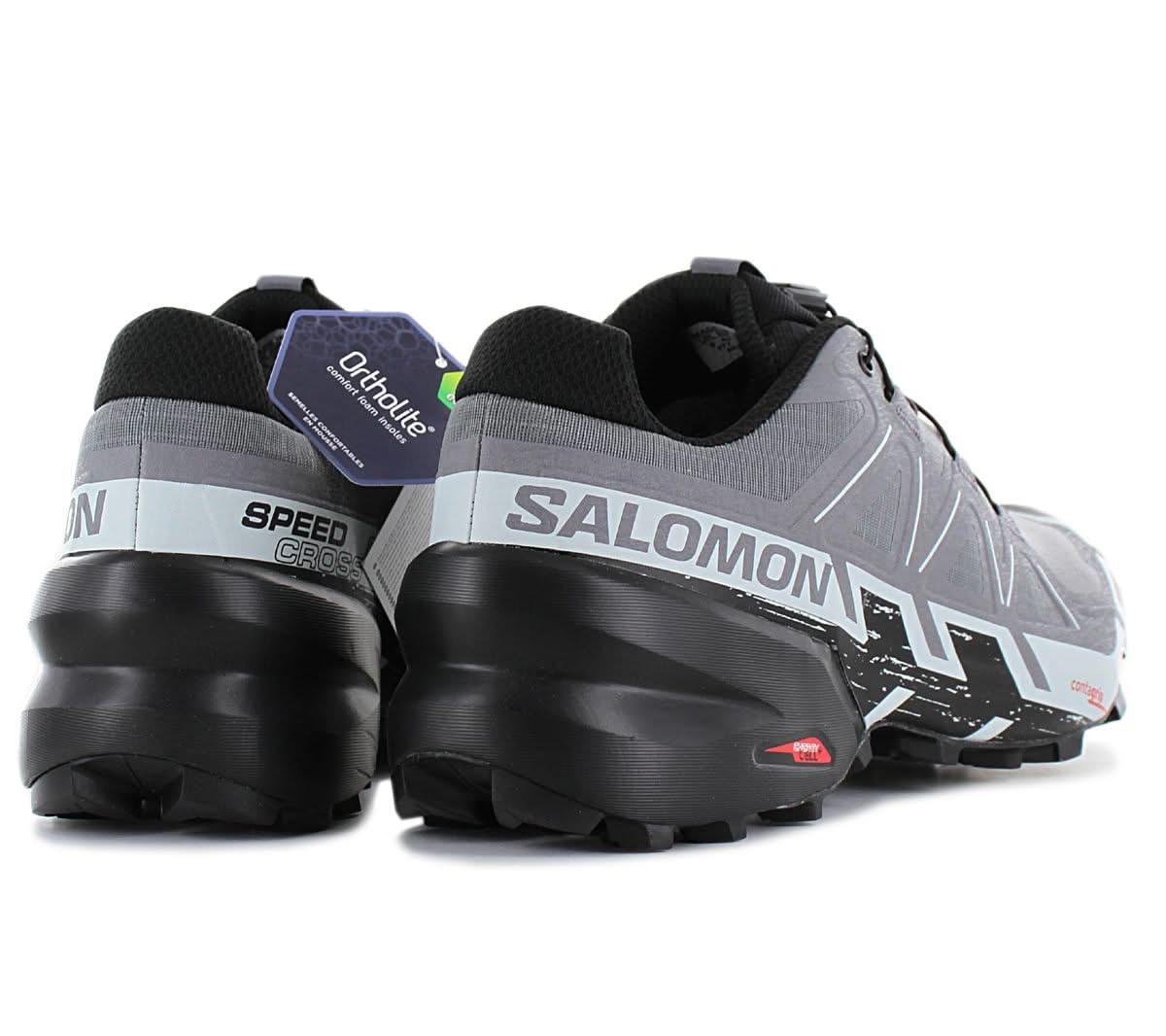 Salomon Speedcross 6 - Herren Trail-Running Schuhe Laufschuhe Grau 417380
