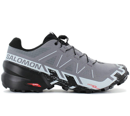 Salomon Speedcross 6 - Herren Trail-Running Schuhe Laufschuhe Grau 417380