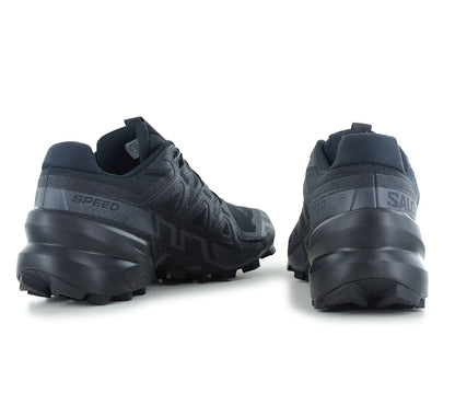 Salomon Speedcross 6 W - Damen Trail-Running Schuhe Laufschuhe Schwarz 417428
