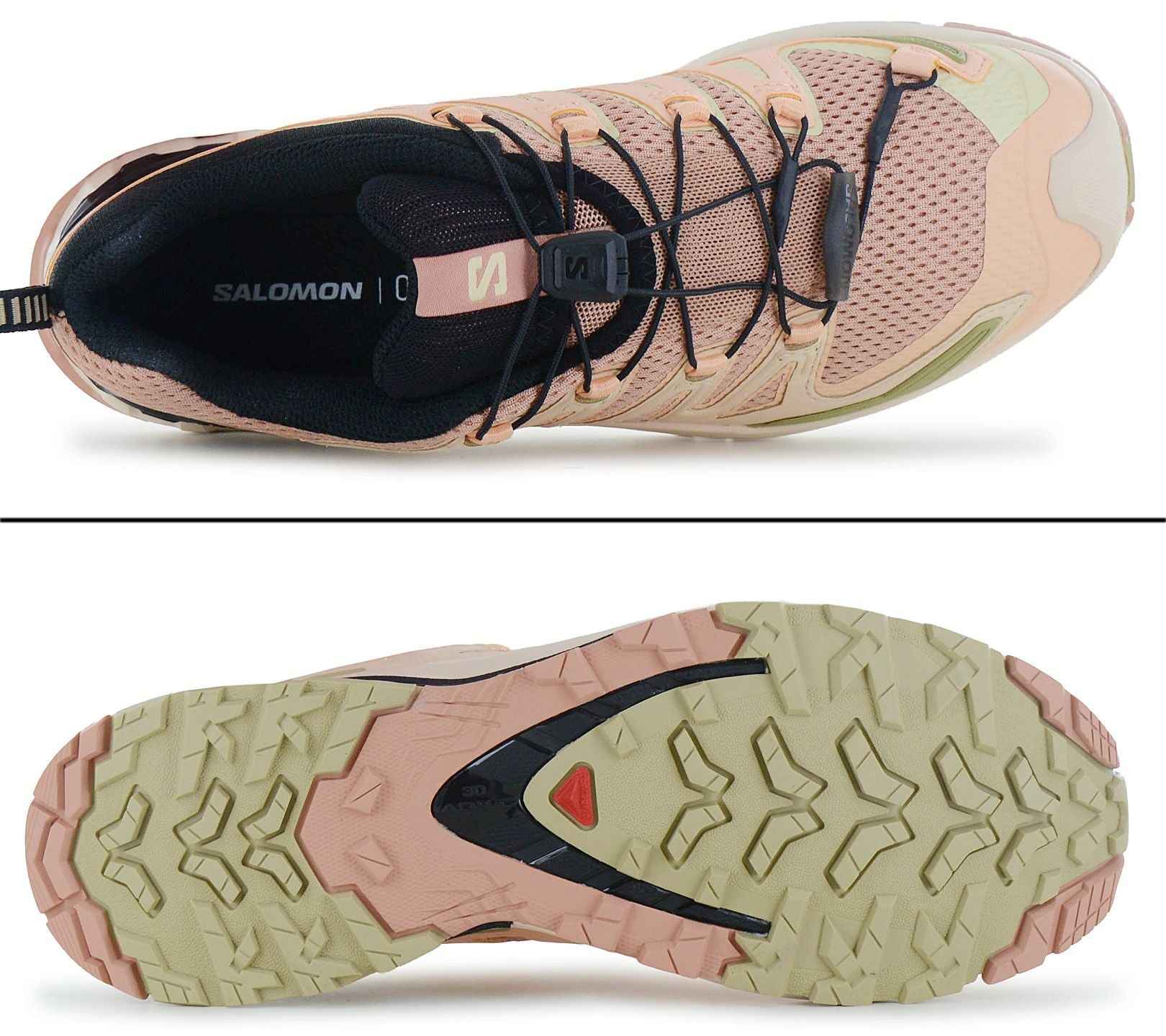Salomon XA PRO 3D V9 W - Damen Wanderschuhe Trail-Running Schuhe Rose 475891