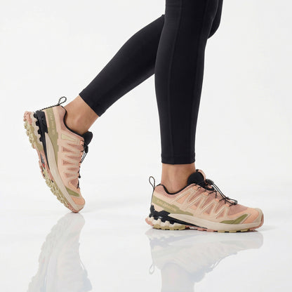 Salomon XA PRO 3D V9 W - Damen Wanderschuhe Trail-Running Schuhe Rose 475891