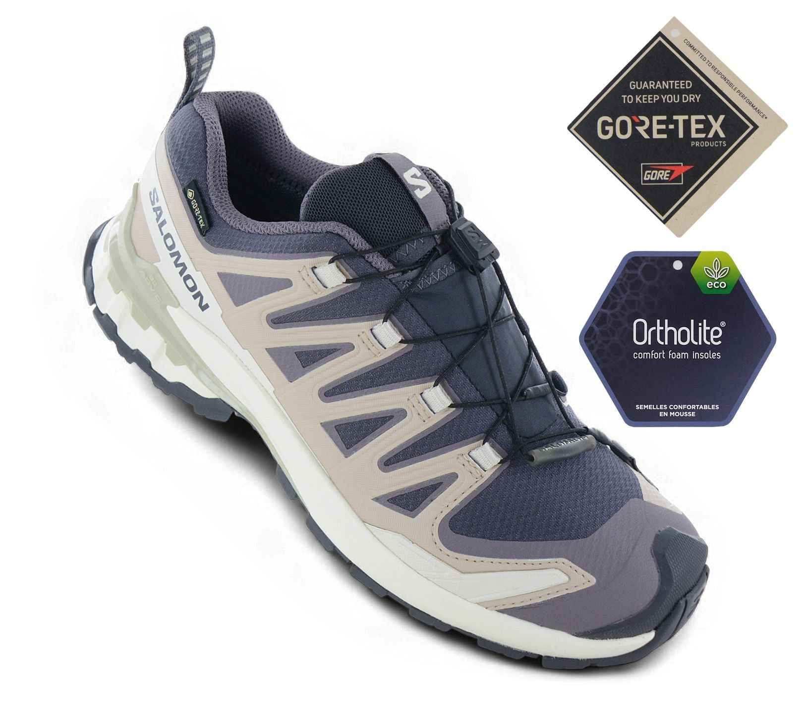 Salomon XA PRO 3D V9 GTX W - GORE-TEX - Damen Wanderschuhe Trail-Running Schuhe 477447