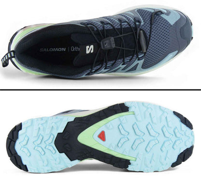 Salomon XA PRO 3D V9 W - Damen Wanderschuhe Trail-Running Schuhe Blau 477480