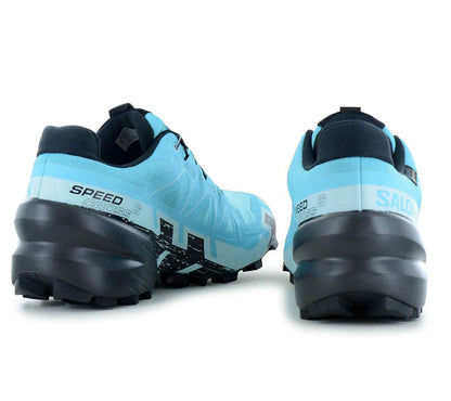 Salomon Speedcross 6 GTX W - GORE-TEX - Damen Trail-Running Schuhe Laufschuhe Blau 477656