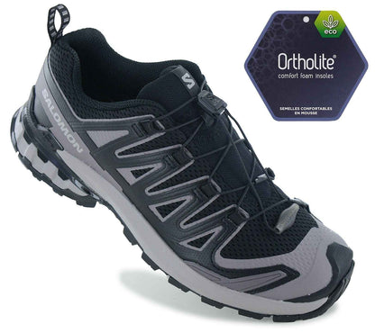 Salomon XA PRO 3D V9 W - Damen Wanderschuhe Trail-Running Schuhe Schwarz 478829
