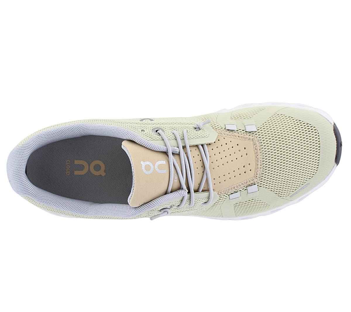 ON Running Cloud 5 - Damen Sneakers Laufschuhe Haze-Sand 59.98154