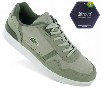 LACOSTE T-Clip Set 222 - Herren Sneakers Schuhe Grün 744SMA0082AAK
