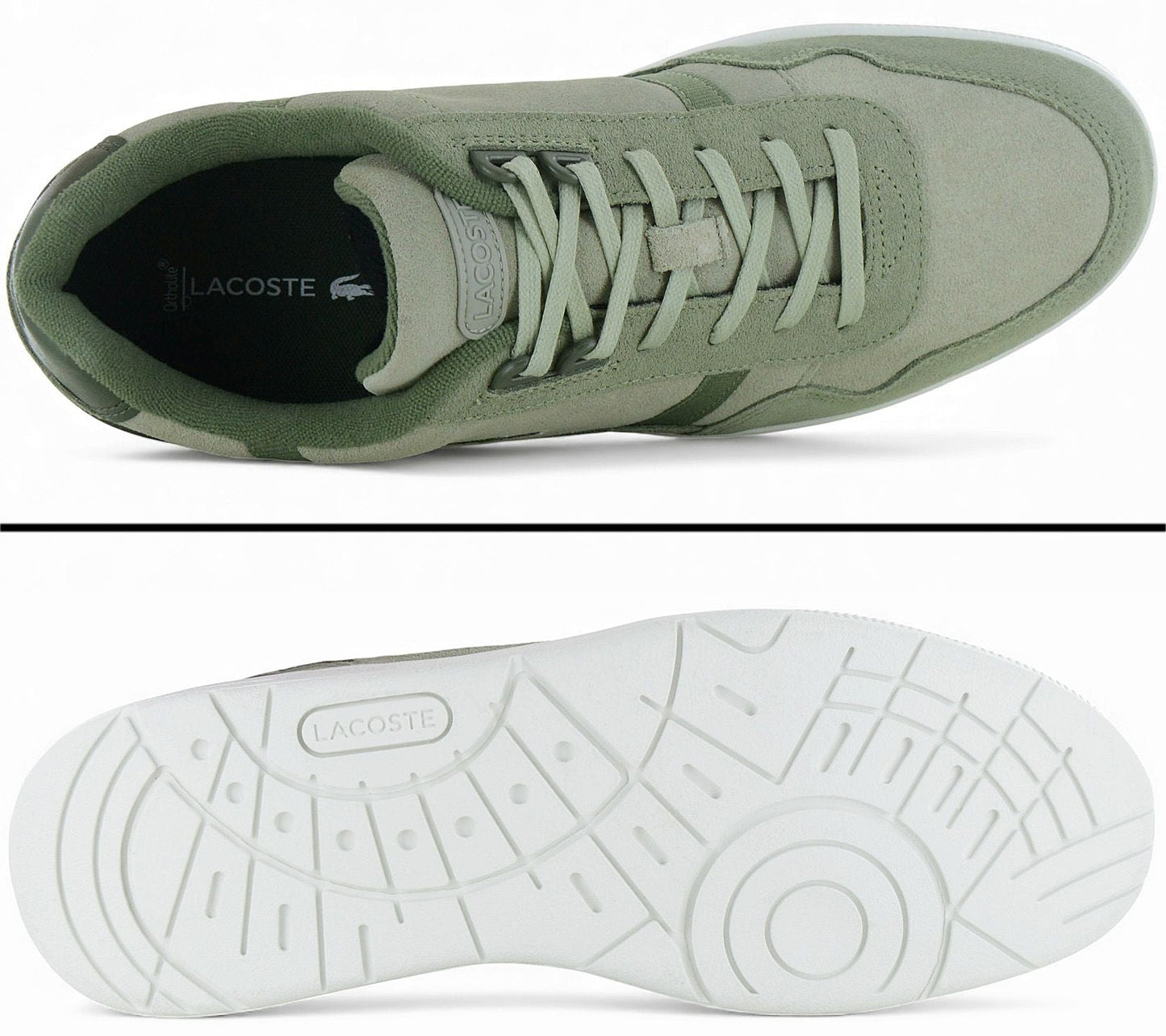 LACOSTE T-Clip Set 222 - Herren Sneakers Schuhe Grün 744SMA0082AAK