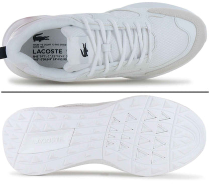 LACOSTE L003 EVO 124 - Herren Sneakers Schuhe Weiß 747SMA012121G