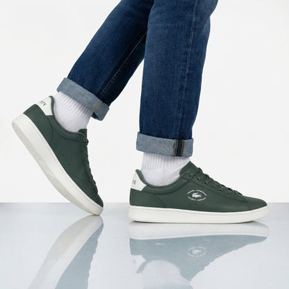LACOSTE Carnaby Set 224 - Herren Sneakers Schuhe Leder Grün 748SMA00121X3