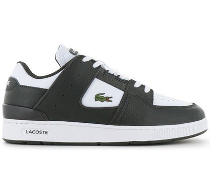 Lacoste Court Cage 224 - Herren Sneakers Schuhe Leder Weiß-Grün 748SMA00162D2