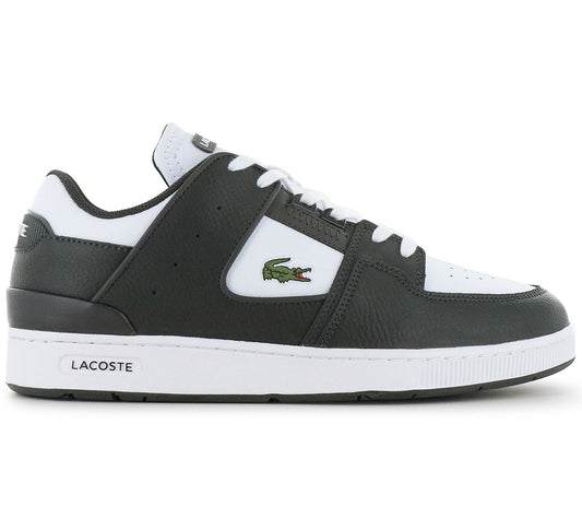 Lacoste Court Cage 224 - Herren Sneakers Schuhe Leder Weiß-Grün 748SMA00162D2
