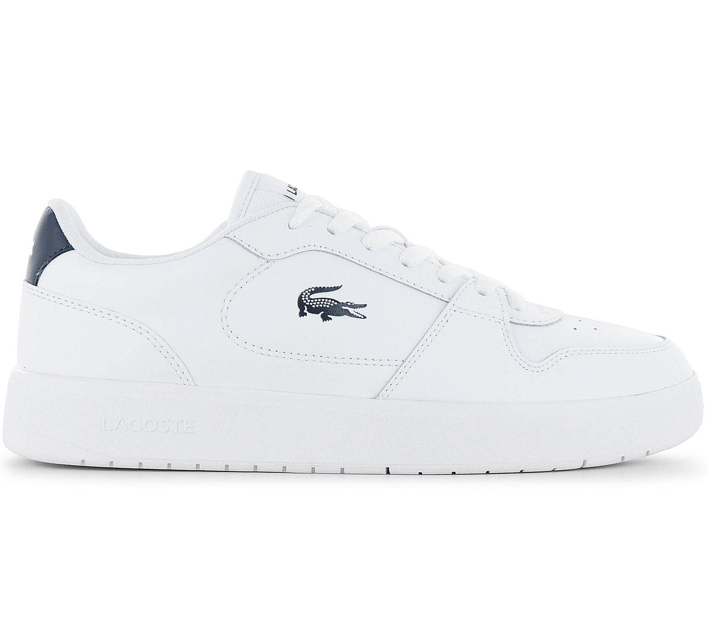 Lacoste Court Ace 224 - Herren Sneakers Schuhe Weiß-Blau 750SMA0070042