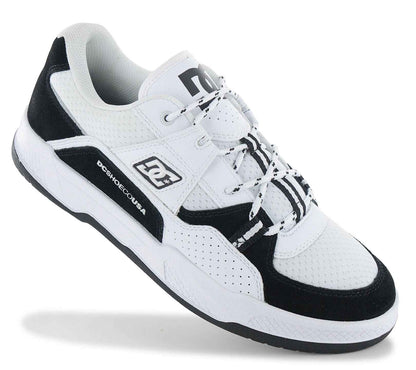 DC Shoes Construct - Herren Sneakers Skate Schuhe Weiß ADYS100822-BKW