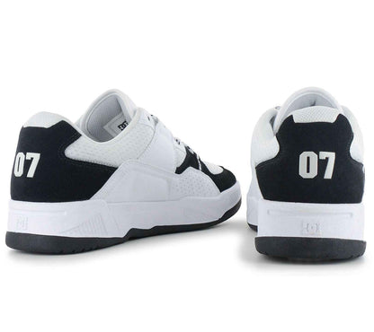 DC Shoes Construct - Herren Sneakers Skate Schuhe Weiß ADYS100822-BKW