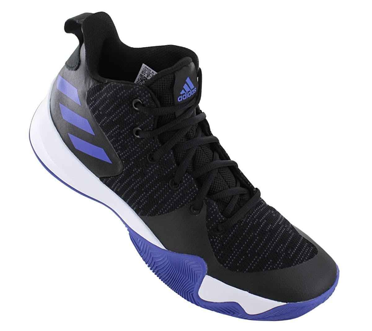 adidas Explosive Flash - Herren Basketball Schuhe Schwarz B43615