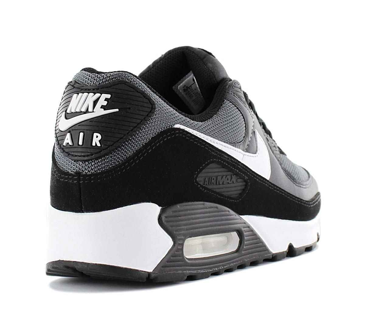Nike Air Max 90 - Herren Sneakers Schuhe Grau-Schwarz CN8490-002