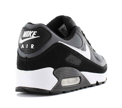 Nike Air Max 90 - Herren Sneakers Schuhe Grau-Schwarz CN8490-002