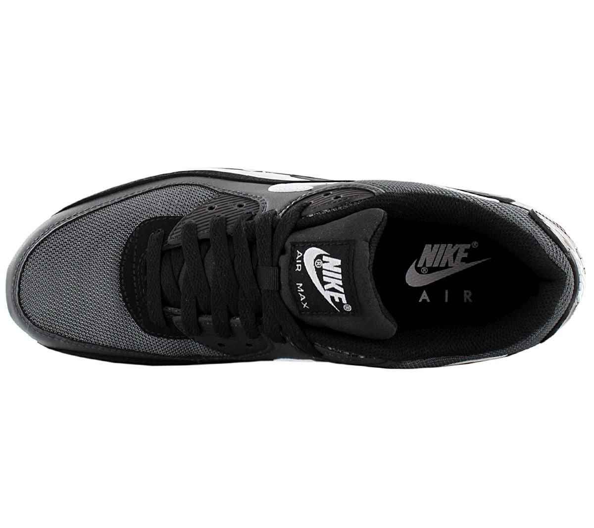 Nike Air Max 90 - Herren Sneakers Schuhe Grau-Schwarz CN8490-002