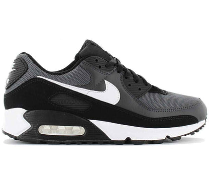 Nike Air Max 90 - Herren Sneakers Schuhe Grau-Schwarz CN8490-002