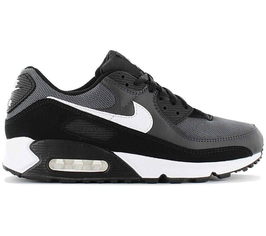 Nike Air Max 90 - Herren Sneakers Schuhe Grau-Schwarz CN8490-002
