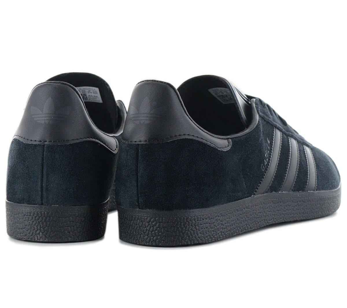 adidas Originals Gazelle - Triple Black - Herren Sneakers Schuhe Schwarz CQ2809