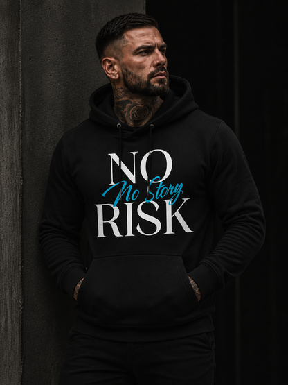 Männer Hoodie "No Risk No Story"