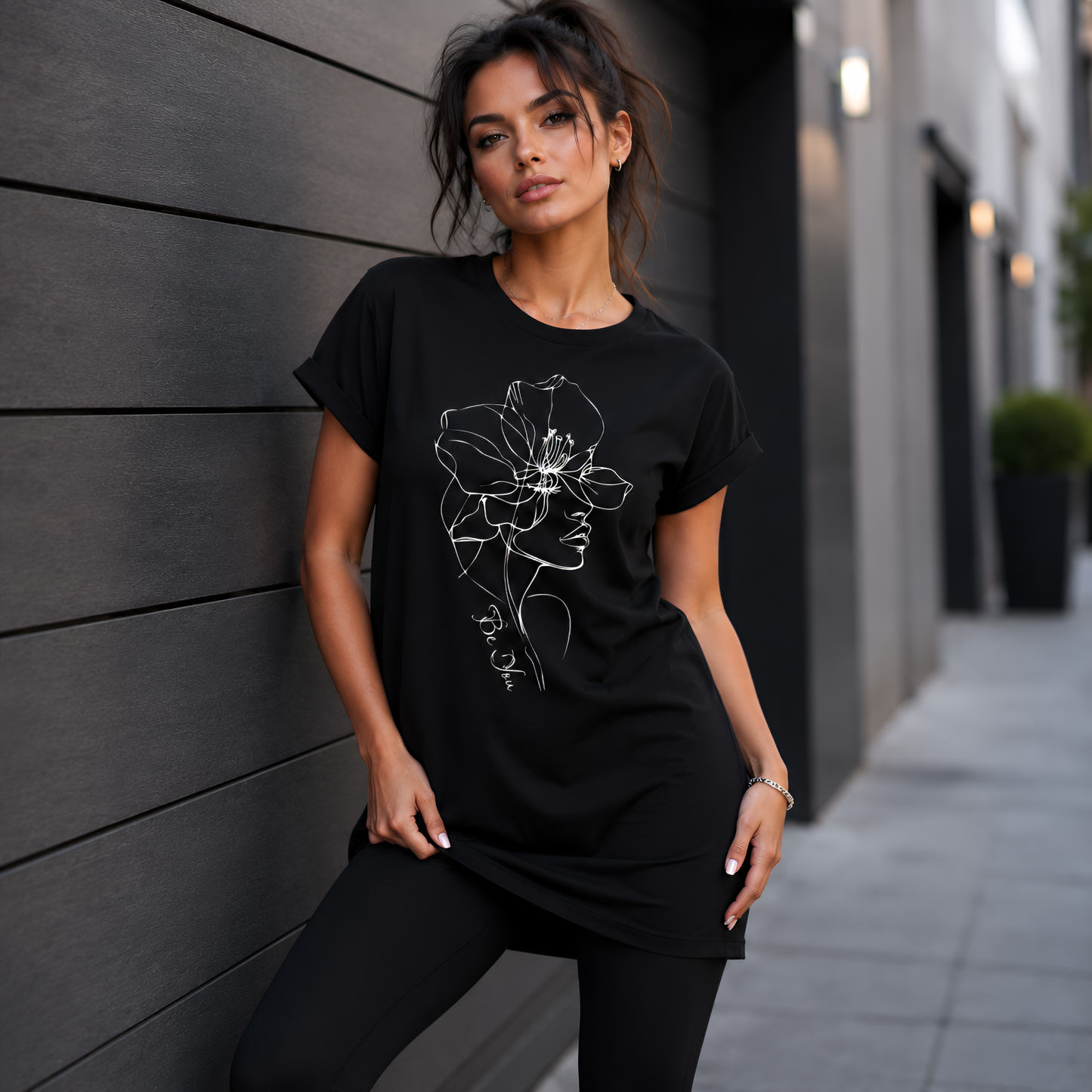 T-Shirt Kleid "Be You"