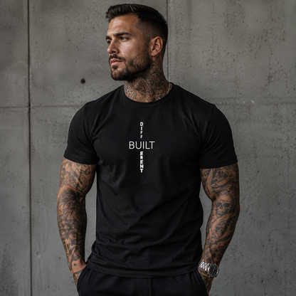 Herren T-Shirt "Built Different"