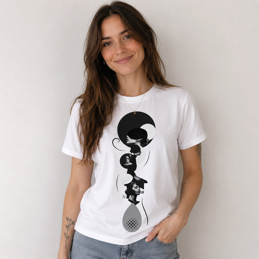 Frauen T-Shirt "Moon Whisper"