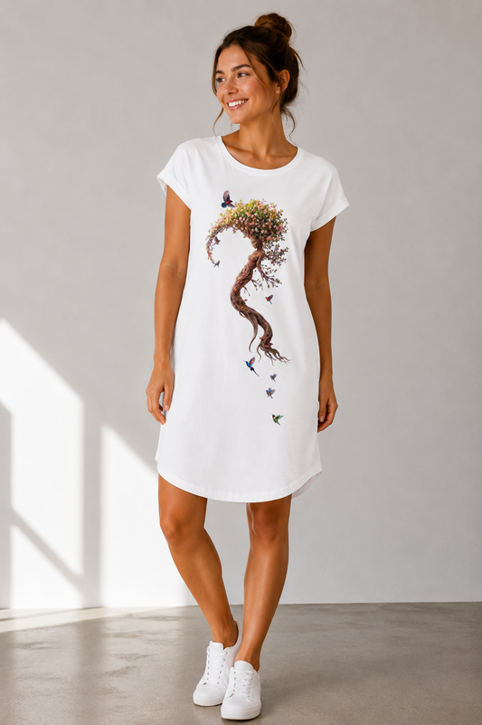 T-Shirt Kleid "Magic-Tree"