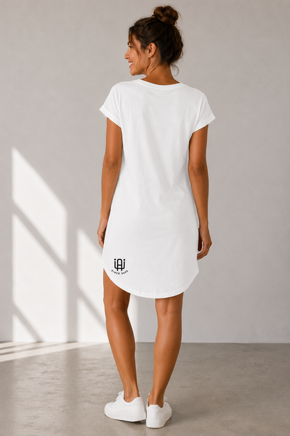 T-shirt dress "Flower Time"