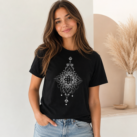 Frauen T-Shirt "Leben"
