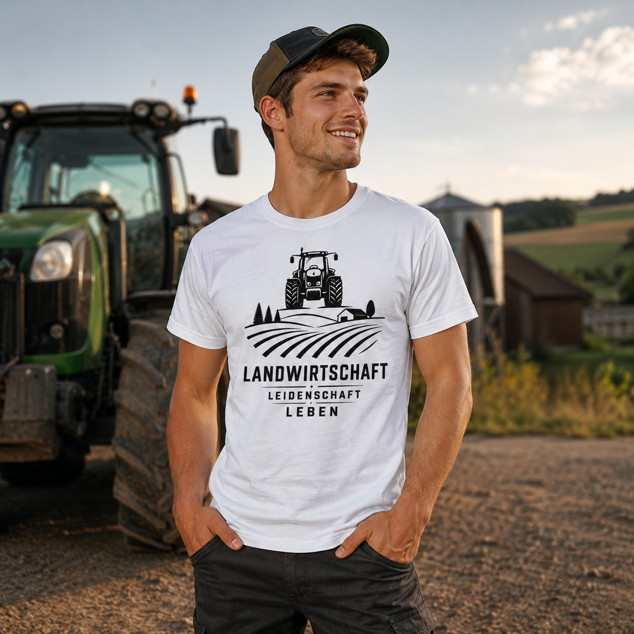 Herren T-Shirt "Landwirtschaft"