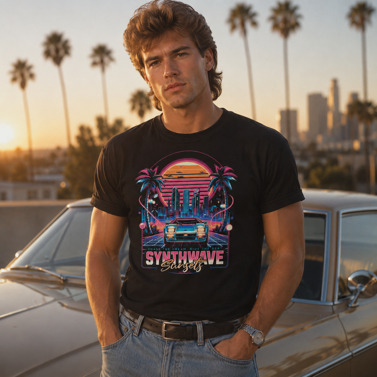 Herren T-Shirt "80er"