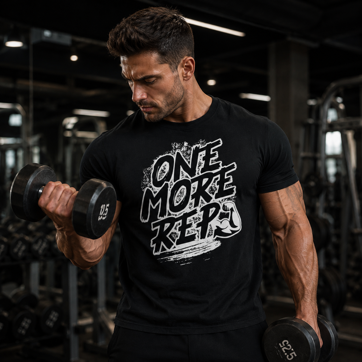 Herren T-Shirt "One more Rep"