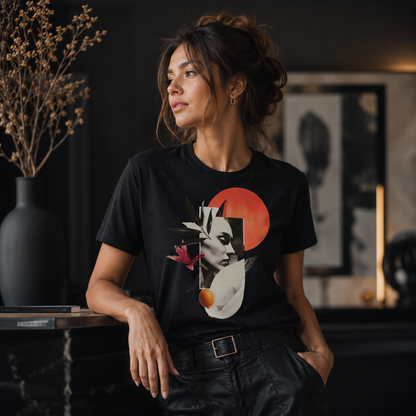 Frauen T-Shirt "Artwork Sun"