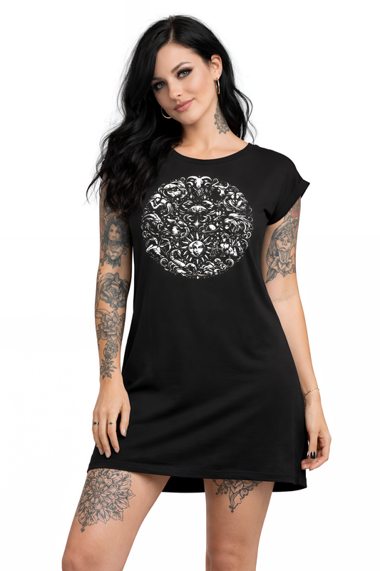 T-Shirt Kleid "Zodiacs"
