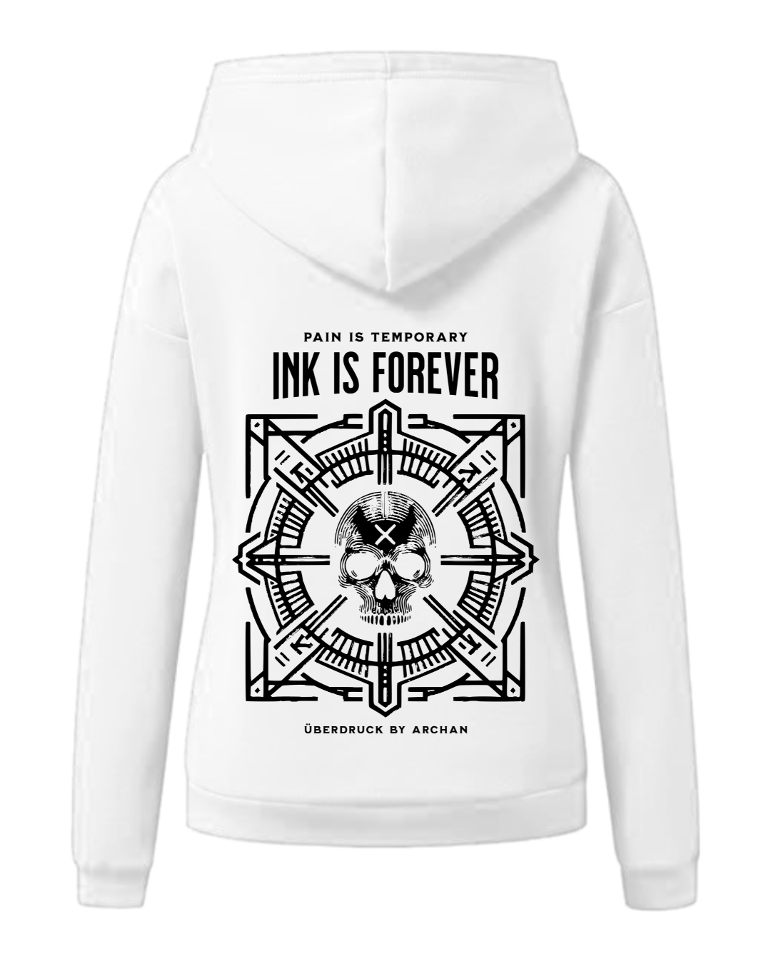 Frauen Hoodie Ink&Soul "Ink Skull"