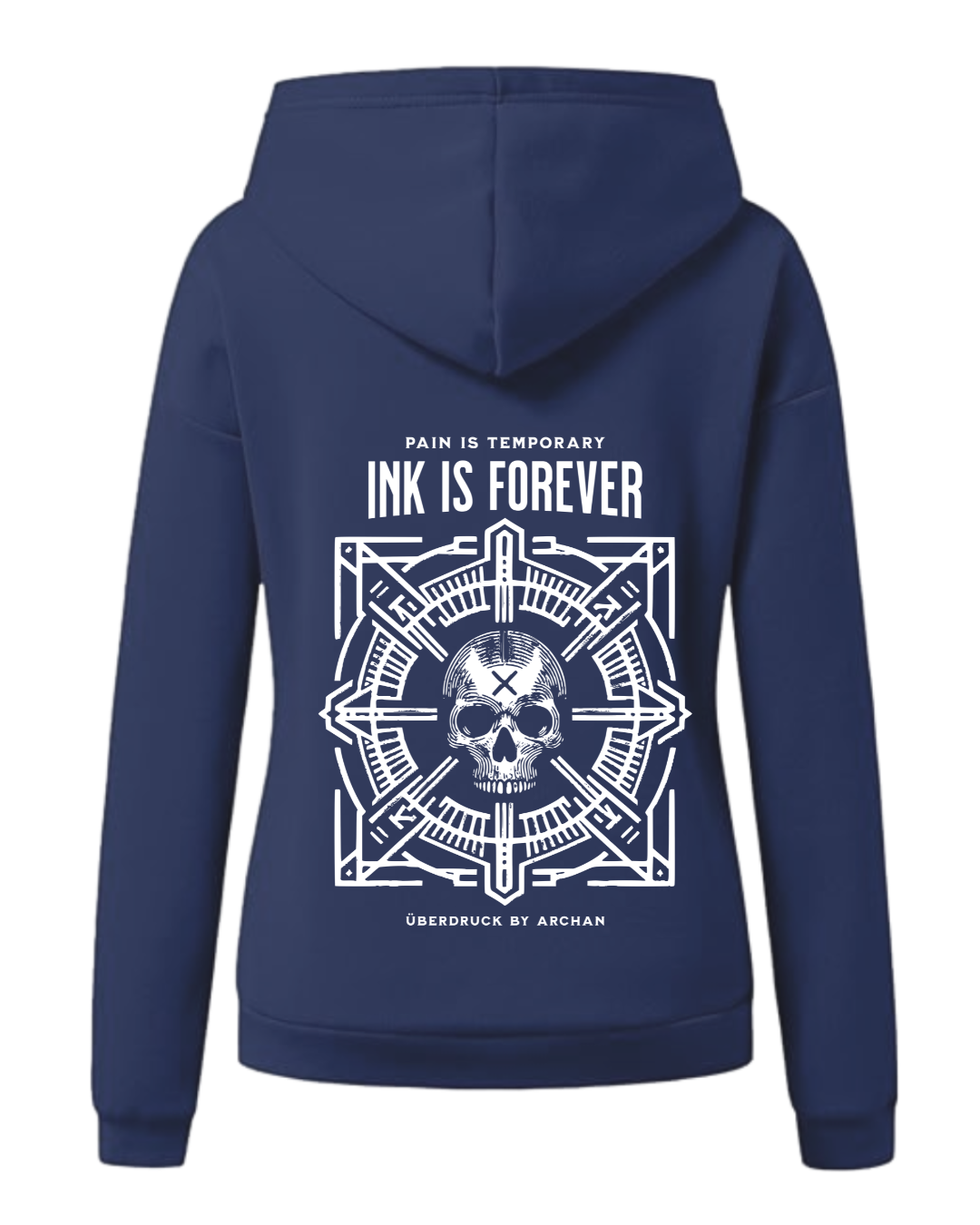 Frauen Hoodie Ink&Soul "Ink Skull"