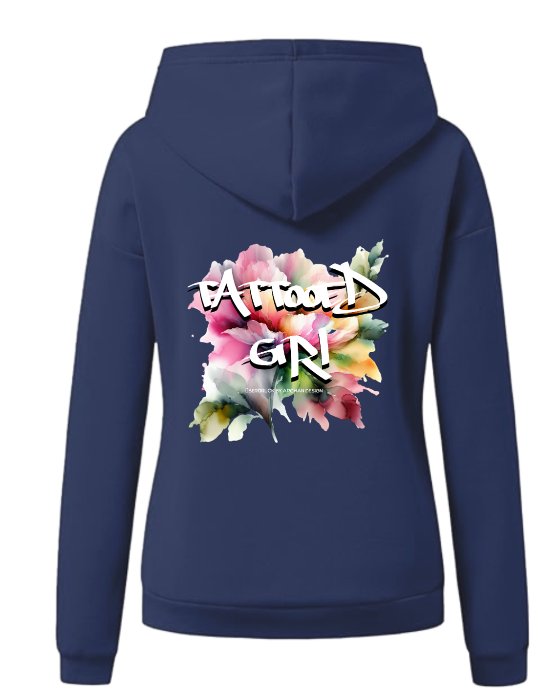 Frauen Hoodie Ink&Soul "Tattooed Girl"