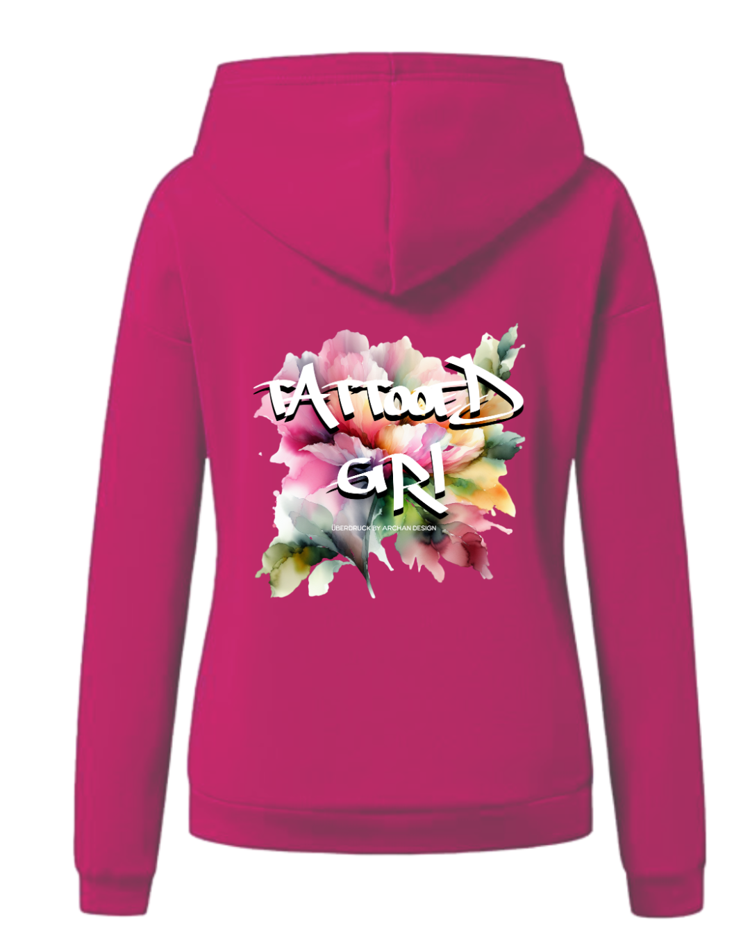 Frauen Hoodie Ink&Soul "Tattooed Girl"