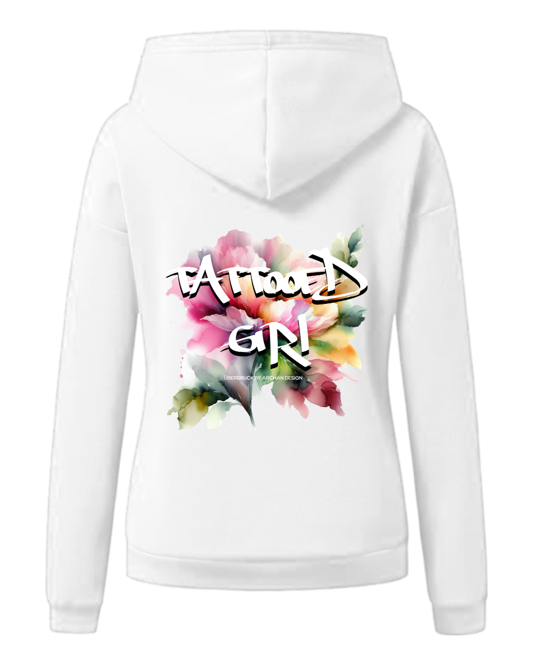 Frauen Hoodie Ink&Soul "Tattooed Girl"