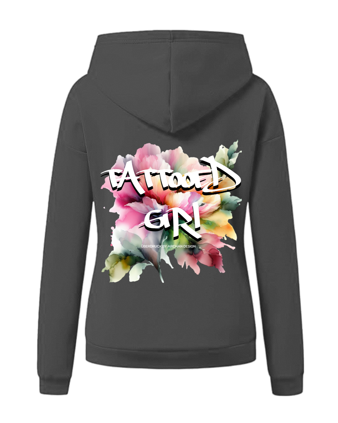 Frauen Hoodie Ink&Soul "Tattooed Girl"