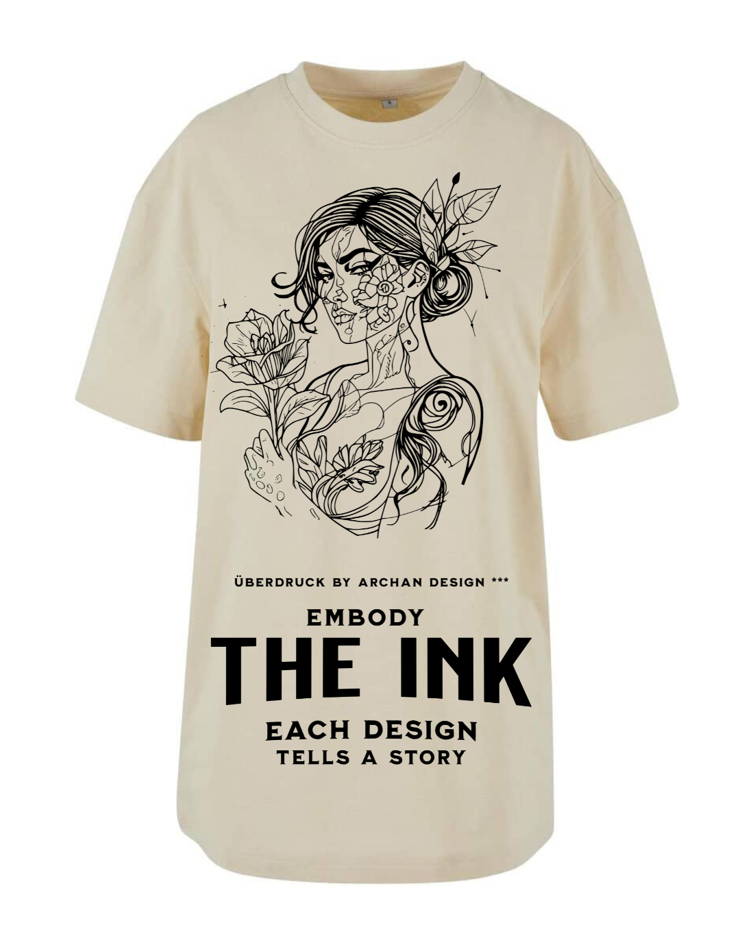 T-Shirt Ink&Soul Oversize "THEInk"