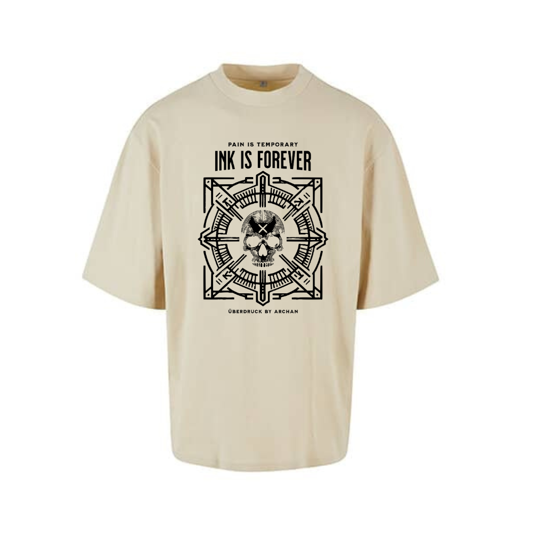 T-Shirt Ink&Soul Oversize "Skull"